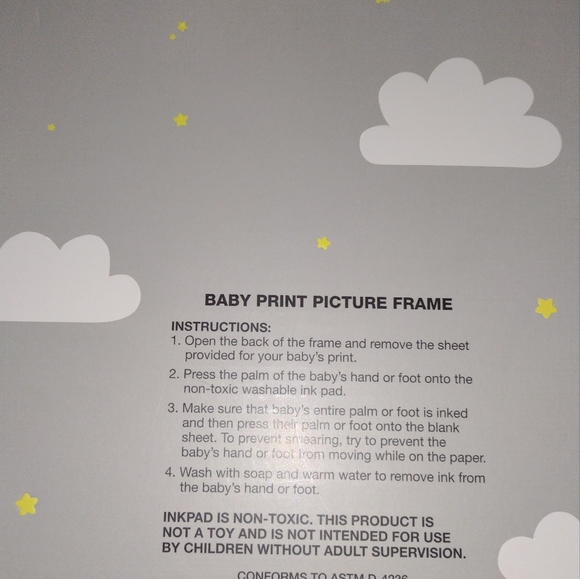 MOON AND STARS NEW IN BOX PICTURE FRAME - Picture 7 of 7